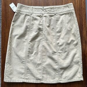 Eddie Bauer corduroy skirt (NWT)